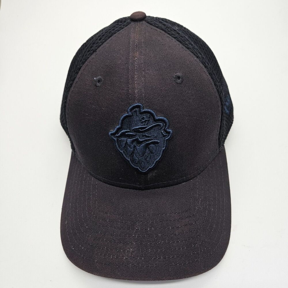 New Era 59FIFTY Hillsboro Hops Barley Mascot Navy Fitted S/M Hat MiLB Black Blue